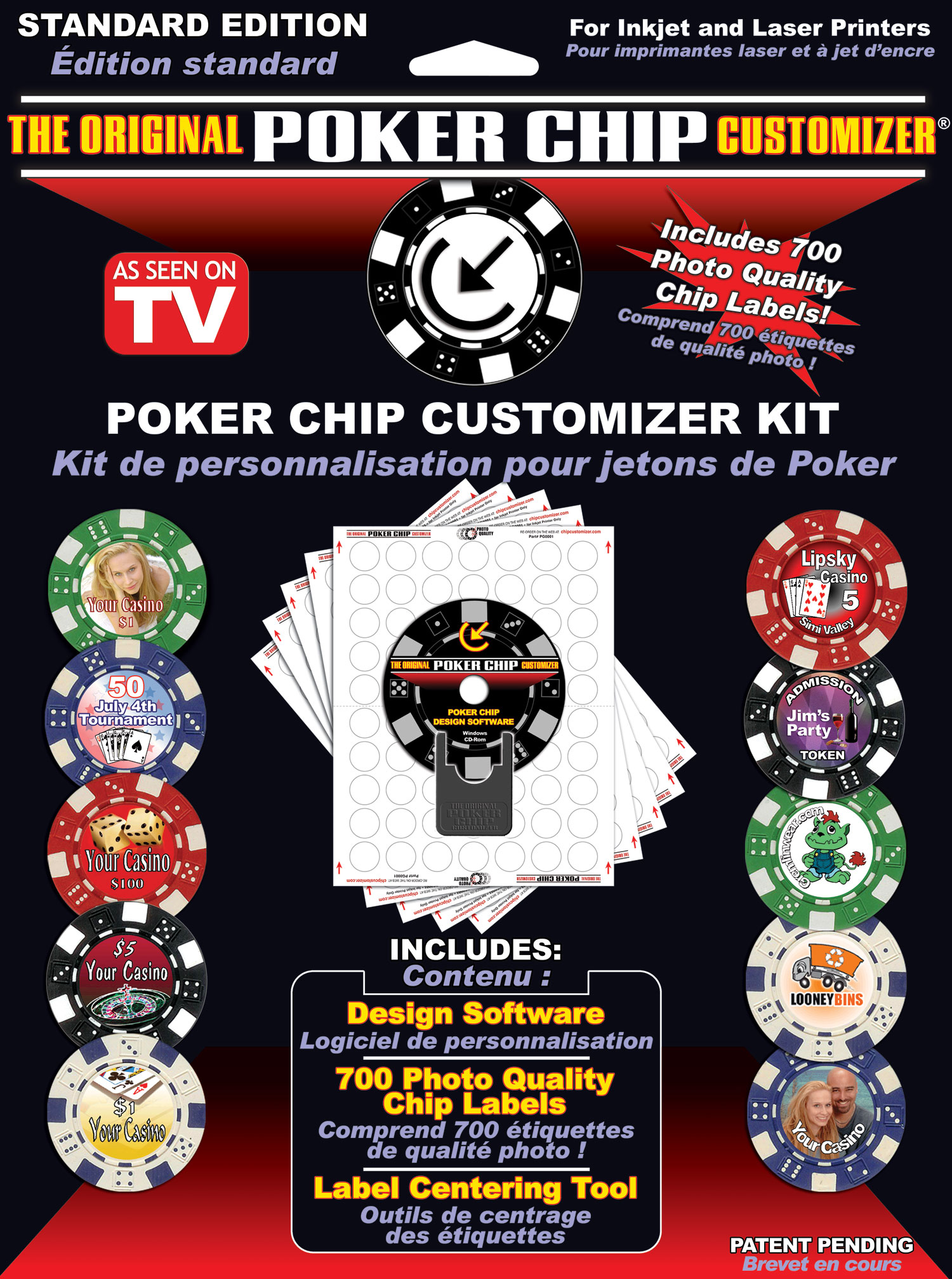 Poker Chip Customizer