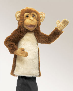 Monkey Stage Puppet - Click Image to Close