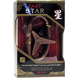 Hanayama Star - Cast Metal Puzzle