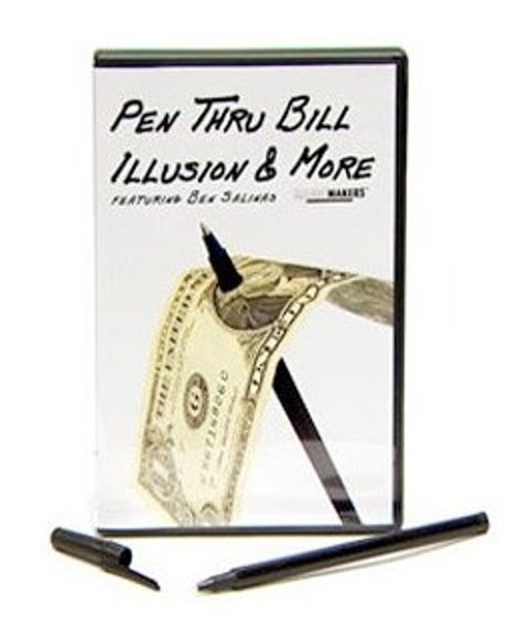 Pen Thru Bill Illusion & More - DVD & Perfect PENetration